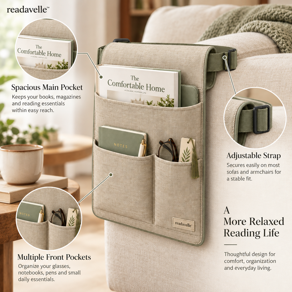 readavelle™ Reading Side Pocket
