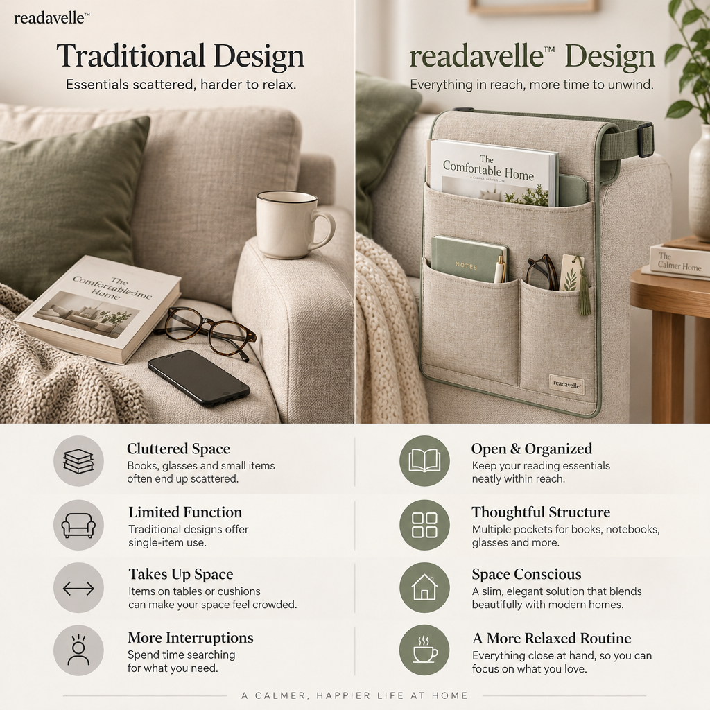 readavelle™ Reading Side Pocket