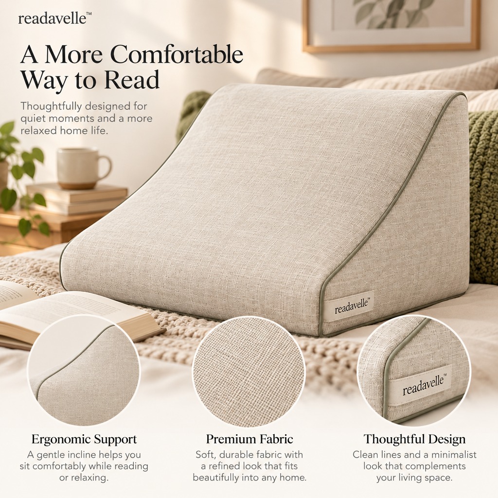 readavelle™ Reading Cushion Wedge