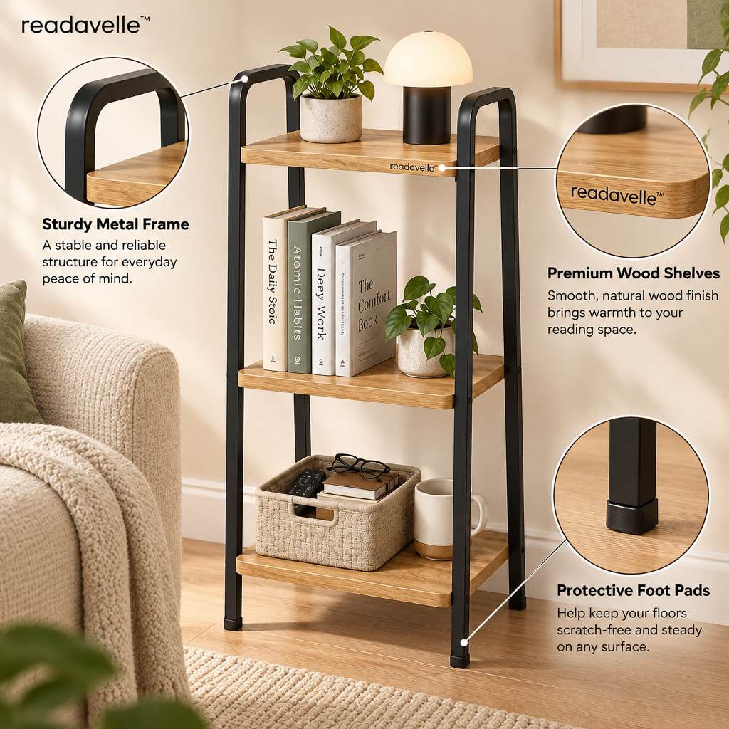 readavelle™ Reading Lamp Shelf