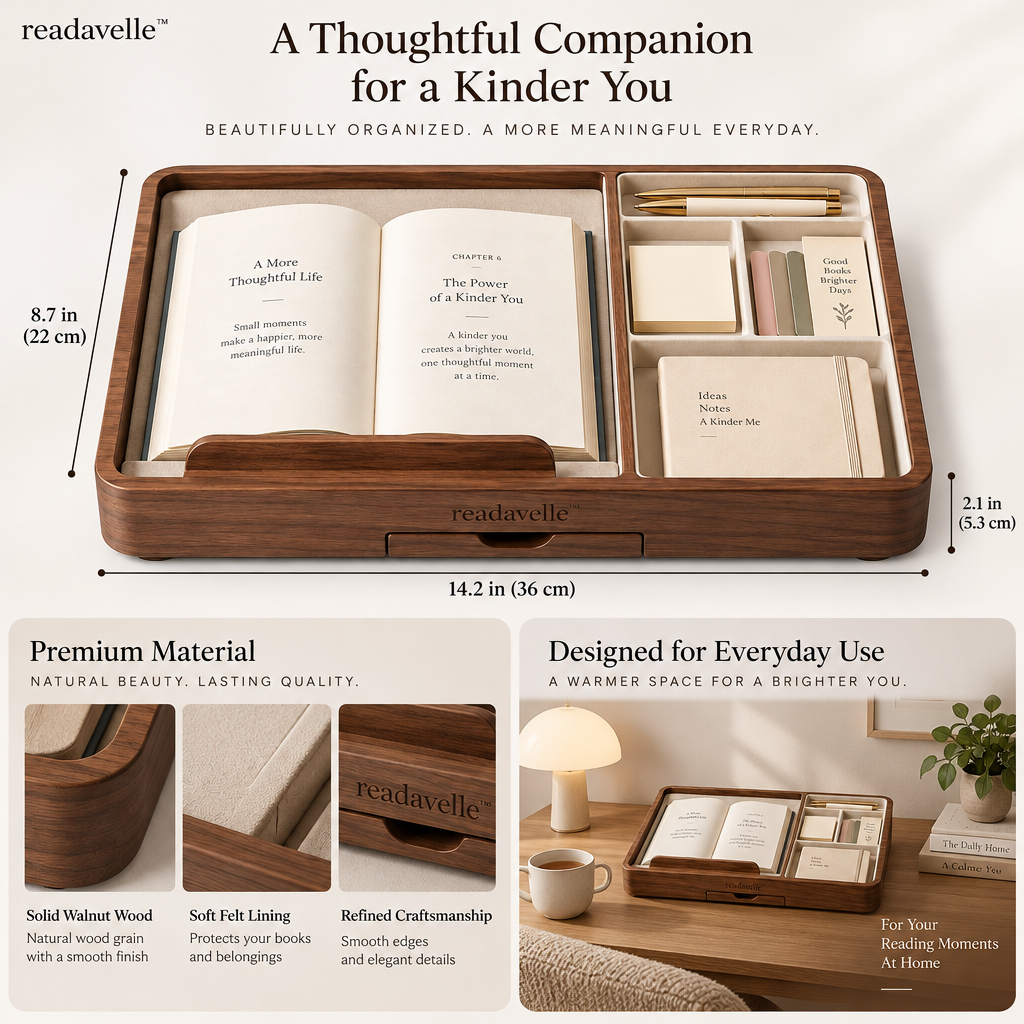 readavelle™ Reading Journal Tray